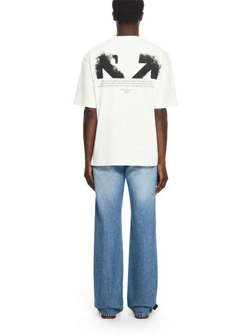 Half Arrow Skate T-shirt OFF WHITE | 44MAA120S26J008332